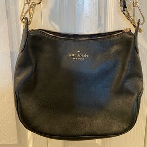 Kate Spade black crossbody bag with 2 straps